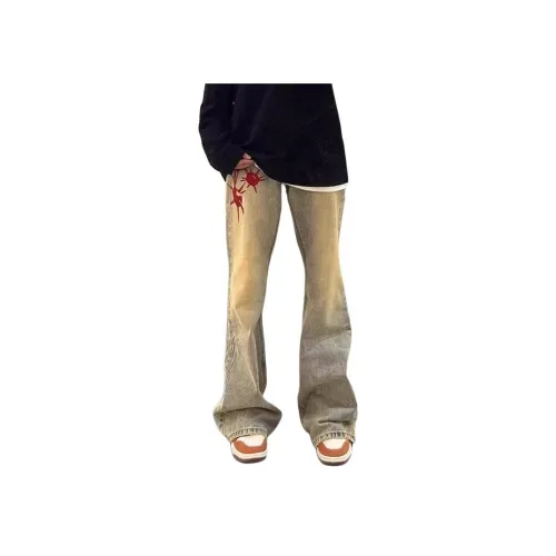 SOCKKEY Винтаж Унисекс Джинсы