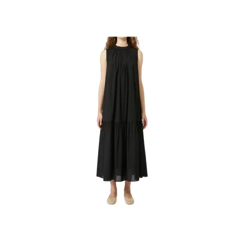 WEEKEND MaxMara Черные Женские Платья без рукавов