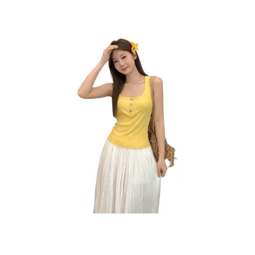 ZAZN Имбирно-желтые Женские Майки