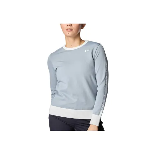 Under Armour Стально-серый Белый 035 Женские Свитеры