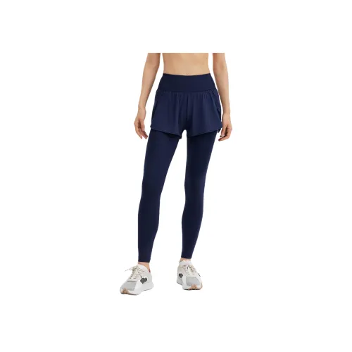 DECATHLON Темно-синие Женские Спортивные Брюки