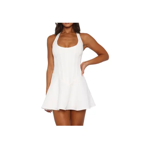 WHITE FOX We Belong Халтер Мини Платье Без рукавов Платье Женское