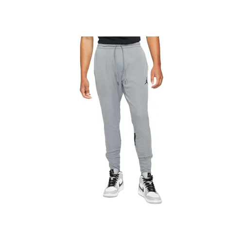 Джордан Вязаные Тренировочные Штаны Мужские Серые