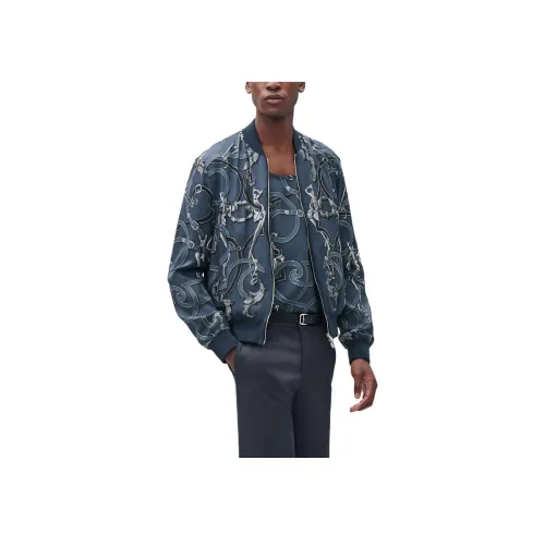 HERMES Куртки и Пальто Мужской Синий