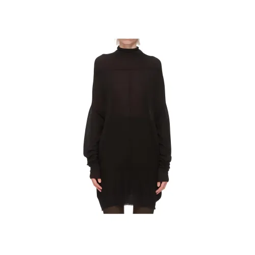 RICK OWENS Черный Женские Кашемировые Свитеры
