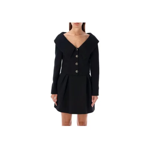 Alessandra Rich Куртки и Пальто Женские Черные