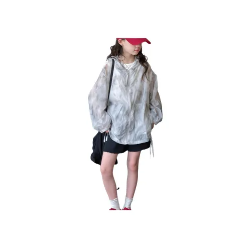 TONYBEAR Одежда с защитой от солнца Tie Dye Легкий Одежда с защитой от солнца 2025 Летняя коллекция Защита от солнца