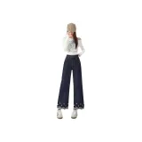 Темно-синий, длина до щиколотки