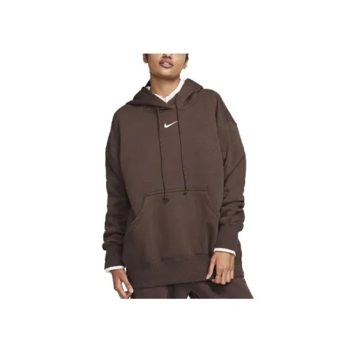 NIKE Коричневые Женские Свитшоты