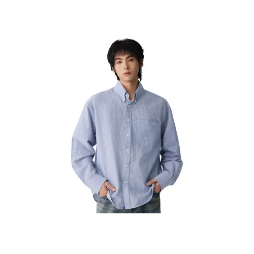 J.F.U Air Blue Мужские Рубашки