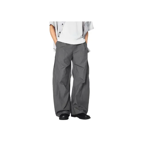 MORii Темно-серые Мужские Повседневные Штаны