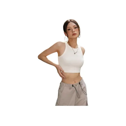 HEISU Белые Женские Майки