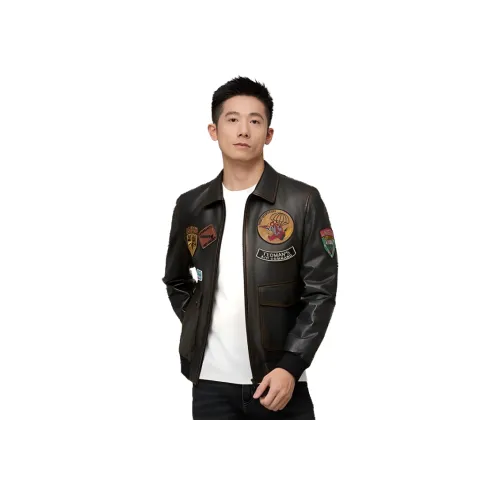 PIERRE CARDIN Кожа Куртка Мужская