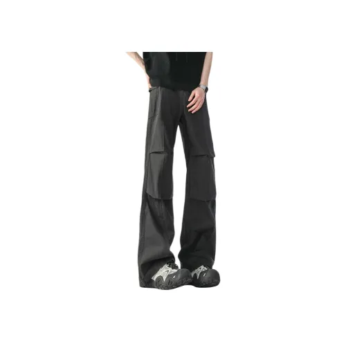 DABAISHA Карго Брюки Унисекс Темно-Серый