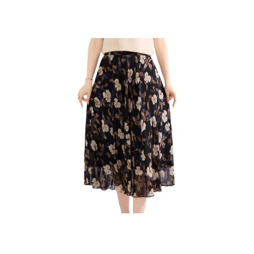 JINJU Повседневная длинная юбка для женщин