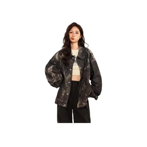 PISYPOX Черный Серый Цвет Унисекс Куртки