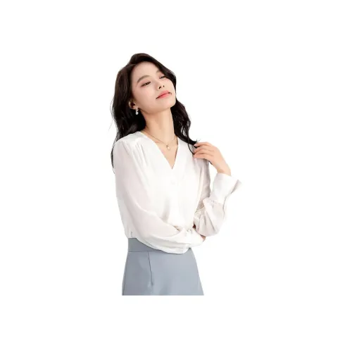 Dajia Poetry Весна Рубашка Женские