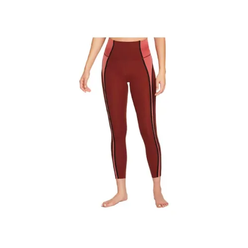 NIKE Red Женские Спортивные Брюки