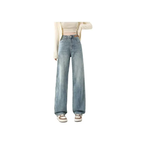 DEBRAND Джинсы Женские Винтаж Синий