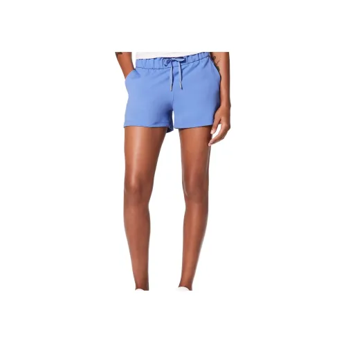 lululemon On The Fly Повседневные шорты Женские Светло-синие
