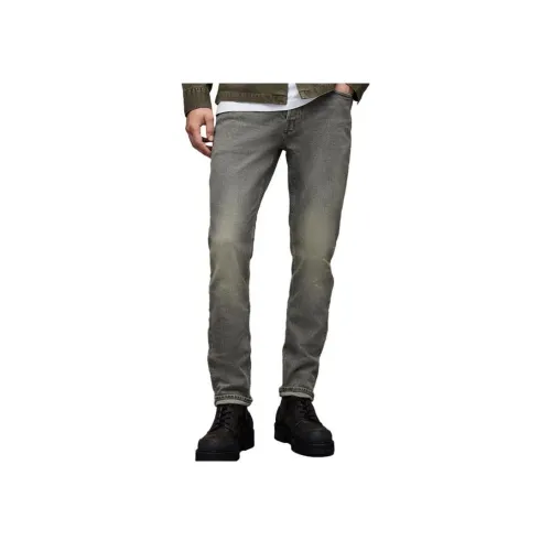 ALLSAINTS Серый Мужской Джинсы