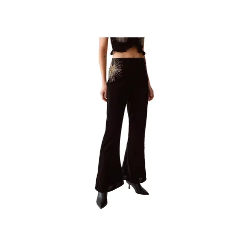 NASTY GAL Черные Женские Повседневные Брюки