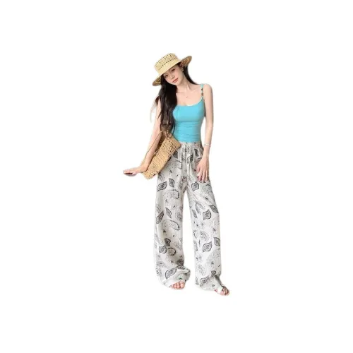 ZXBY Cashews Chart Женские Повседневные Брюки