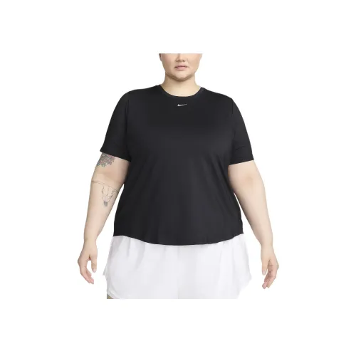 Nike Обычная T-рубашка Женская Черная
