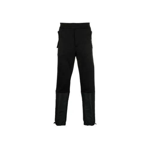 Alexander McQueen FW22 Вязаные тренировочные брюки Мужские Черные