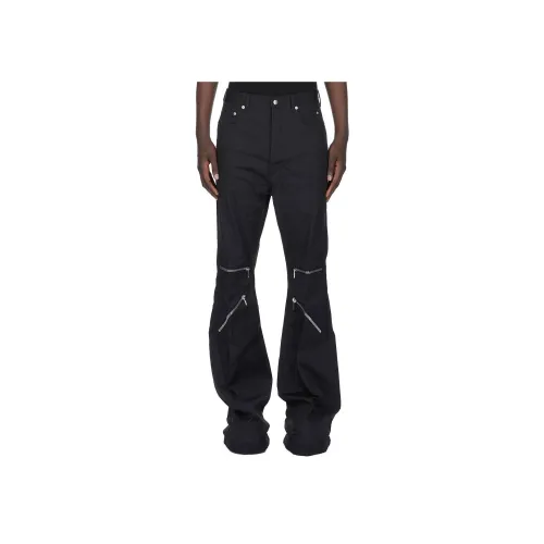 RICK OWENS совместный бренд Черные Мужские Джинсы