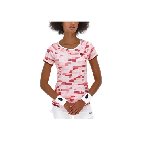 LOTTO Розовые Женские T-рубашки