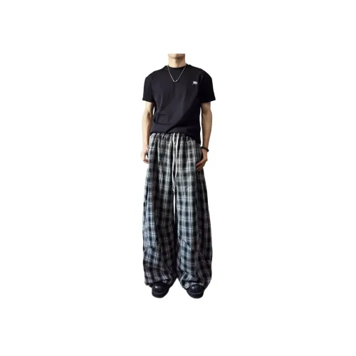 KAIZZGAO Черные Мужские Повседневные Штаны