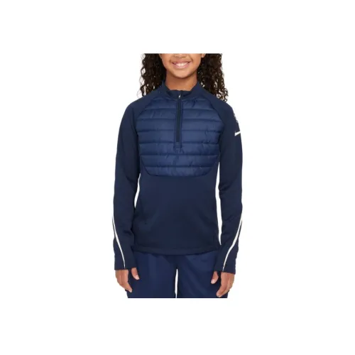 Nike Куртки Пальто LiverpoolTherma Форма FC ACADEMY Зимний Warrior Обсидиан Подростки