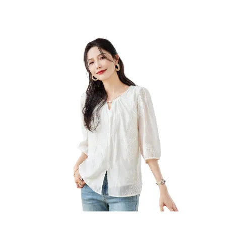 TERRE BLEUE Женские Рубашки