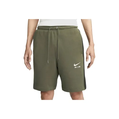Nike Clothing Оливково-зеленые Мужские Повседневные Шорты