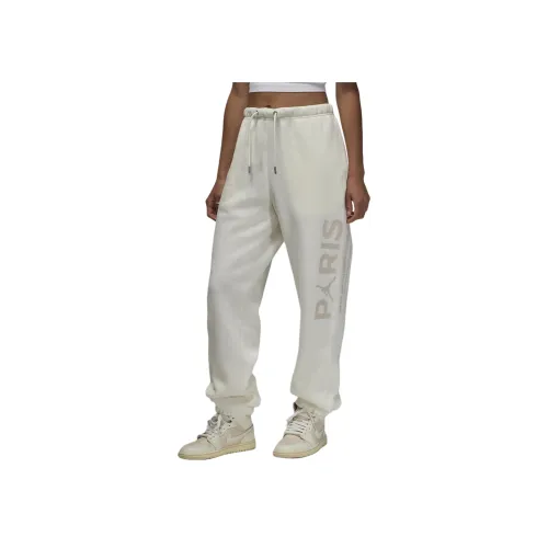 Jordan Paris Saint GermainBrooklyn Флис FW24 Повседневные брюки Женские Белые