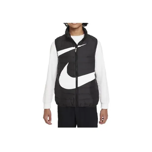 nike Черные Детские Жилеты