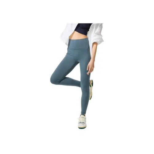 UNIQLO Зеленые Женские Повседневные Брюки