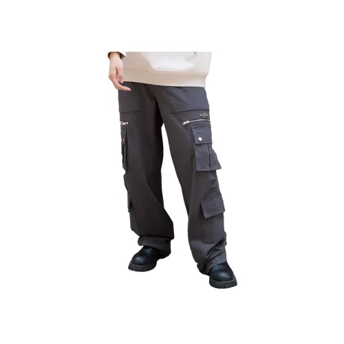 Otherworld Карго-брюки Мужские Bajia Серые