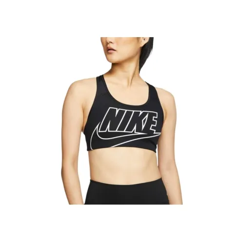 Nike одежда Черные Женские Бюстгальтеры