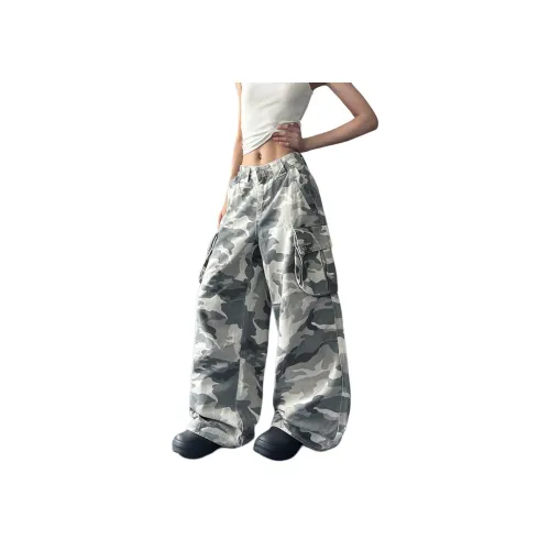 SINKACME Камуфляж Унисекс Карго Брюки