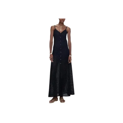 CHANEL SS21 Sleeveless Dress Women's Black CHANEL SS21 Без рукавов Платье Женское Черное