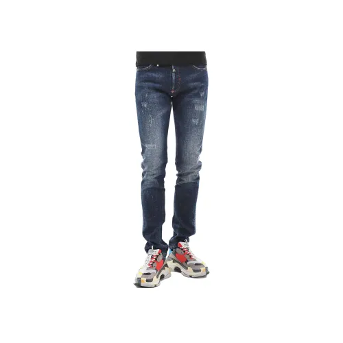 PHILIPP PLEIN Blue Men's Jeans  
PHILIPP PLEIN Синий Мужские Джинсы