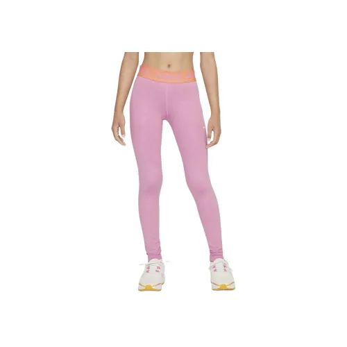 nike Брюки Dri FitPro Волшебный Фламинго Shallow Манго Белый Детский