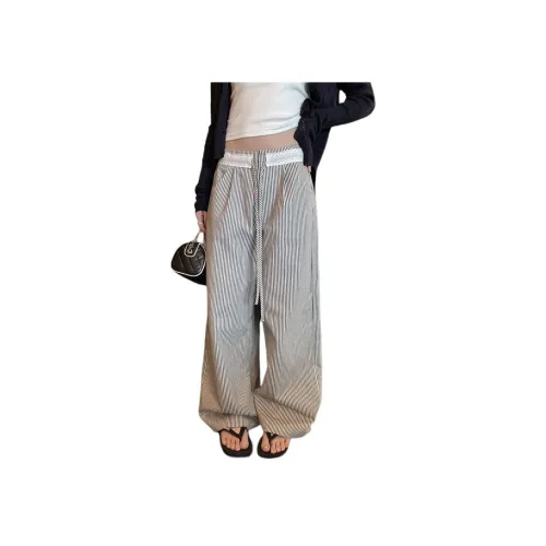 BVODE Полосатые Брюки Женские Повседневные Брюки