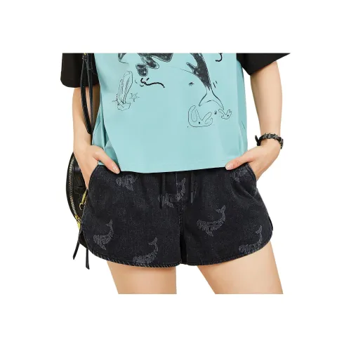 MUGUOGUOMU Джинсовые шорты Женские