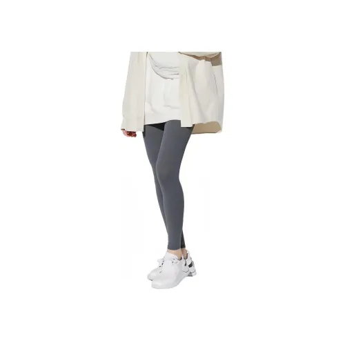 UNIQLO Леггинсы Женские Asphalt Серый