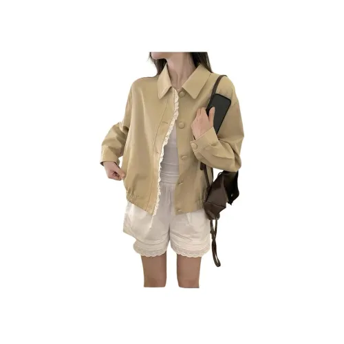 MORii Хаки Женские Куртки