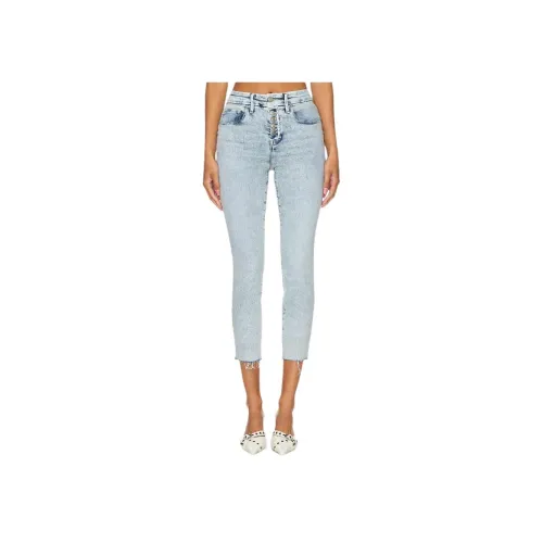 GOOD AMERICAN Джинсы Женские Индиго