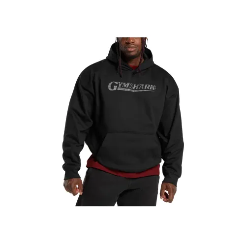 GYMSHARK Черные Мужские Свитшоты